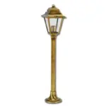 Antique-Brass-Lantern-Bollard-Light