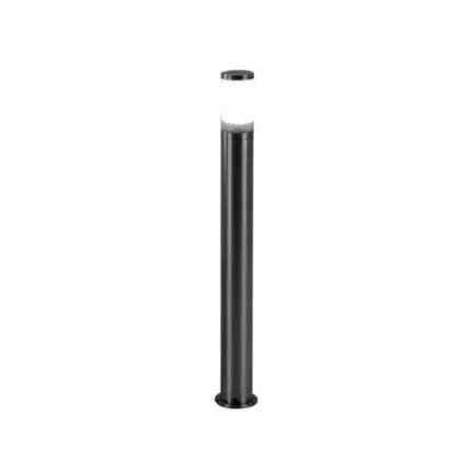 Black Outdoor Bollard Light 45CM