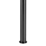 Black Outdoor Bollard Light 65CM