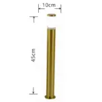 Brass Outdoor Bollard Light 45CM