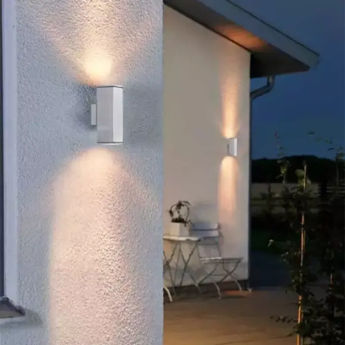 Cuboid Frame Outdoor Wall Light