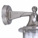 Down Coastal Wall Light Nickel