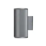 Grey Aluminium Outdoor Wall Light