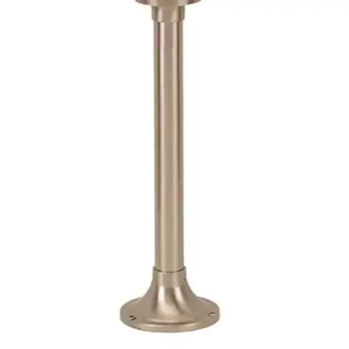 Matt Nickel Modern Bollard Light