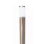 Nickel Plated Brass Bollard Light 65CM