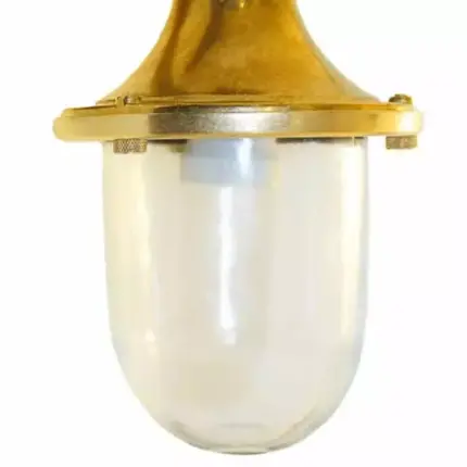 Outdoor Wall Light Polished Brass