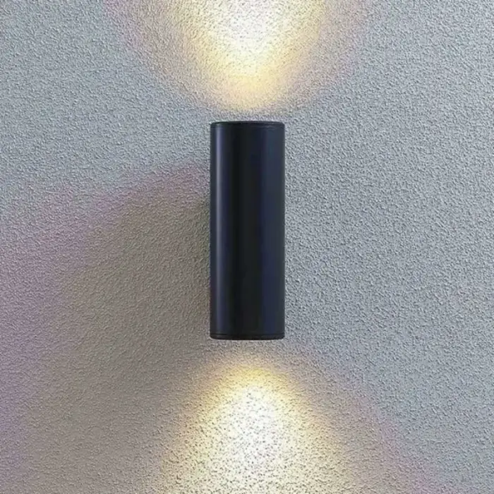 Up-Down-Black-Outdoor-Wall-Light