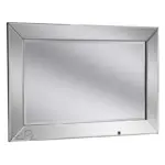 Modern Contemporary Angled Edge Mirror