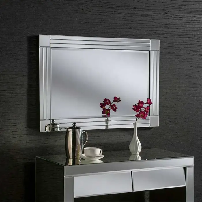 Modern Contemporary Bevelled Wall Mirror