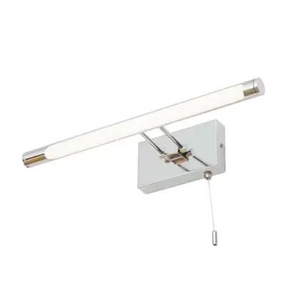 Polished Chrome Bathroom Wall Light