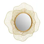 Flower Art Deco Wall Mirror