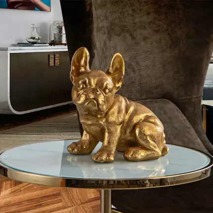 Small French Bulldog Decorative Figure