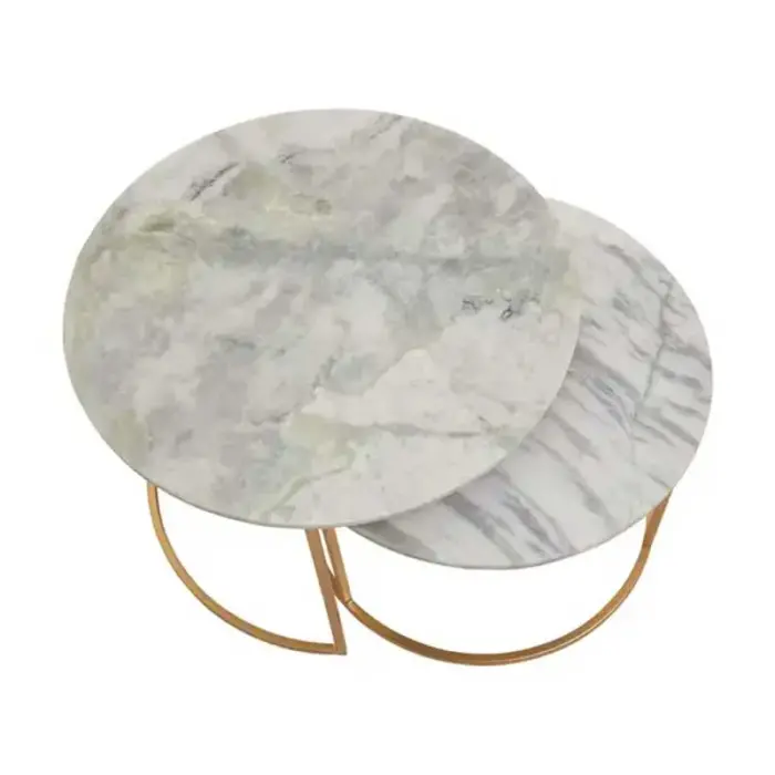 White Marble Nest Coffee Tables