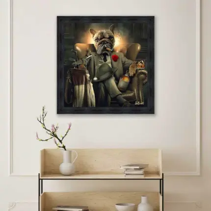 Pumba Bulldog Wall Art