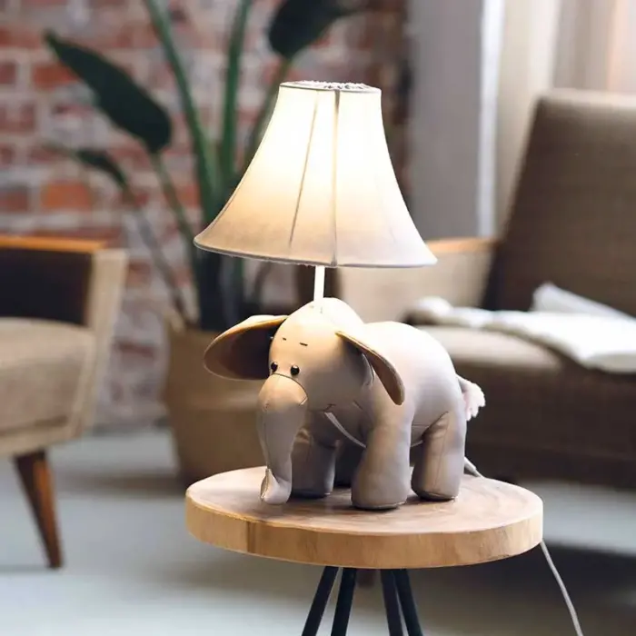 Jumbo the Elephant table lamp children's room lighting