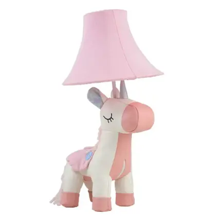 Luna the unicorn table lamp children's room lighting