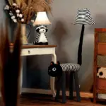 Meow the cat floor lamp children's room lighting