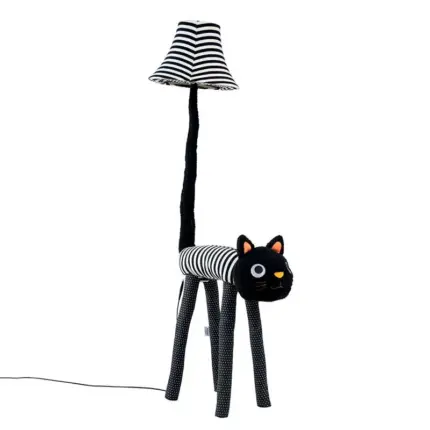 Meow the cat floor lamp children's room lighting