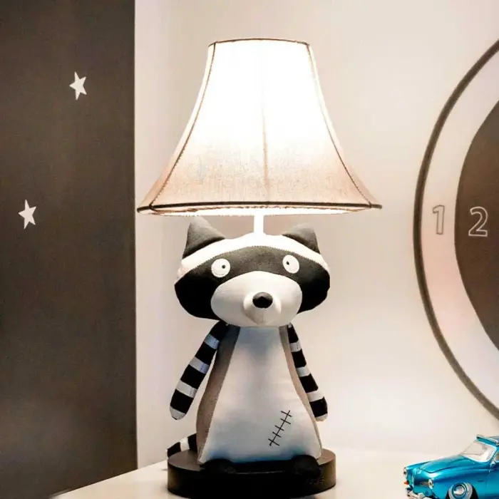 Rocky The Raccoon Table Lamp