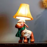 Scout the hunting dog table lamp children's room lighting