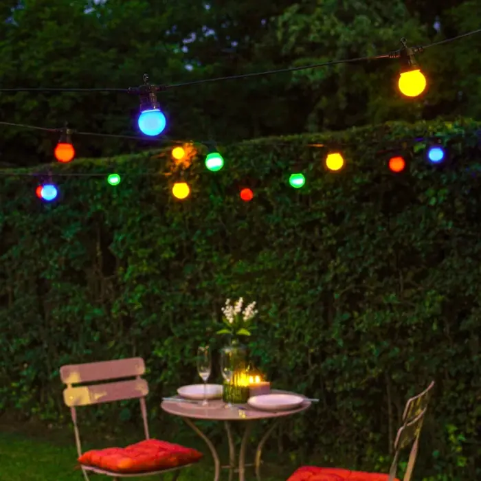 20 LED Multi Colour Festoon Lights