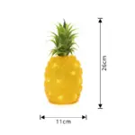 LED Acrylic Pineapple Garden Decoration