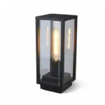 Modern Outdoor Post Pillar Top Light