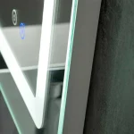 LED CCT Landscape Bathroom Mirror Depth Detail