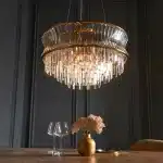 Brushed Warm Brass Chandelier Pendant Light