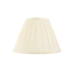 Cream Fabric Tapered Drum Lamp Shade 41CM