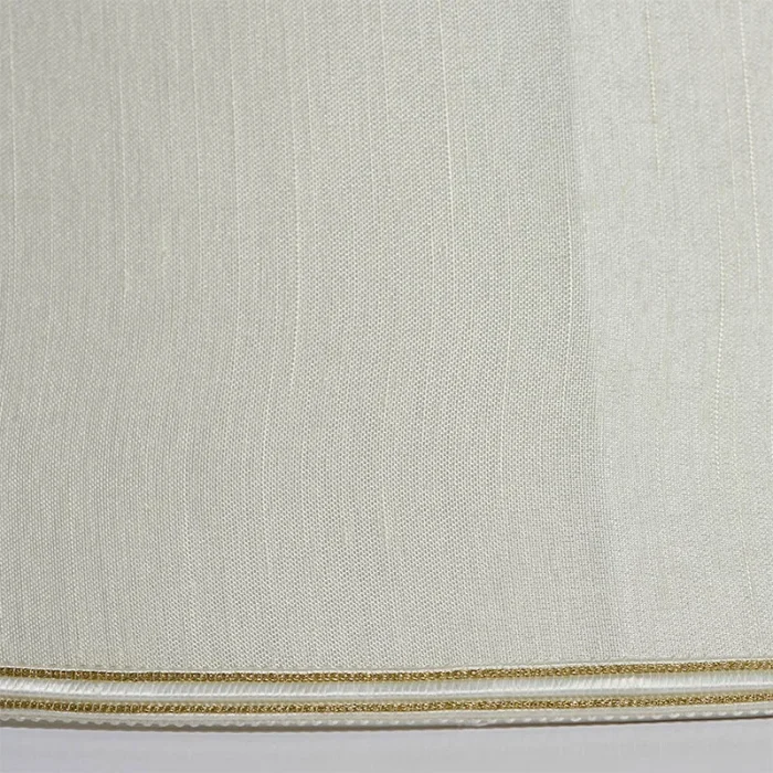 Oval Cream Fabric Lamp Shade 51CM