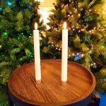 Ivory LED Christmas Candles