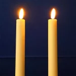 Ivory LED Christmas Candles