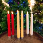 Ivory LED Christmas Candles