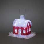 LED Bird Feed House With Timer Christmas Decoration