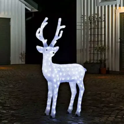 LED Reindeer 130CM Outdoor Christmas Decoration