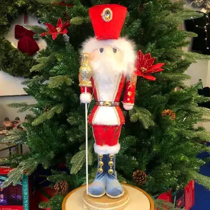 Red Nutcracker Soldier Christmas Decoration Figurine