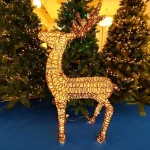 Standing LED Reindeer Outdoor Christmas Decoration