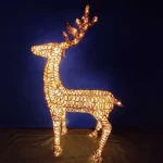 Standing LED Reindeer Outdoor Christmas Decoration