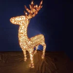 Standing LED Reindeer Outdoor Christmas Decoration