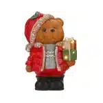 Teddy Bear With Gift Boxes Christmas Table Decoration