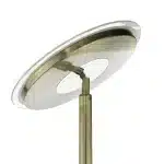 Adjustable uplight floor lamp with built in LED