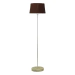 Brown Shade Outdoor Floor Lamp