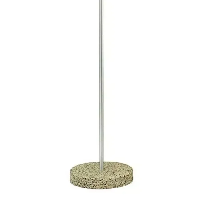 Brown Shade Outdoor Floor Lamp