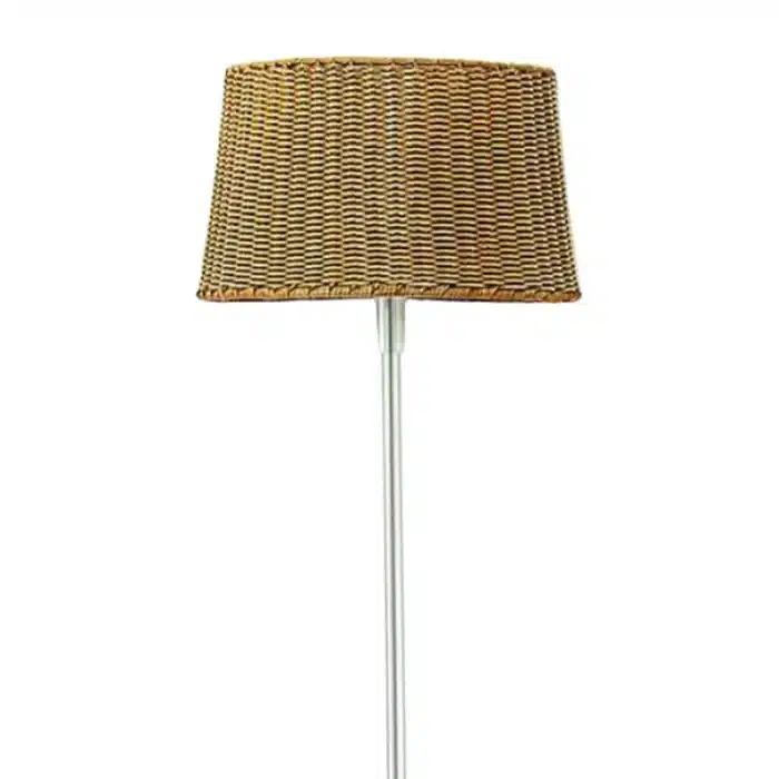 Mustard Shade Outdoor Floor Lamp