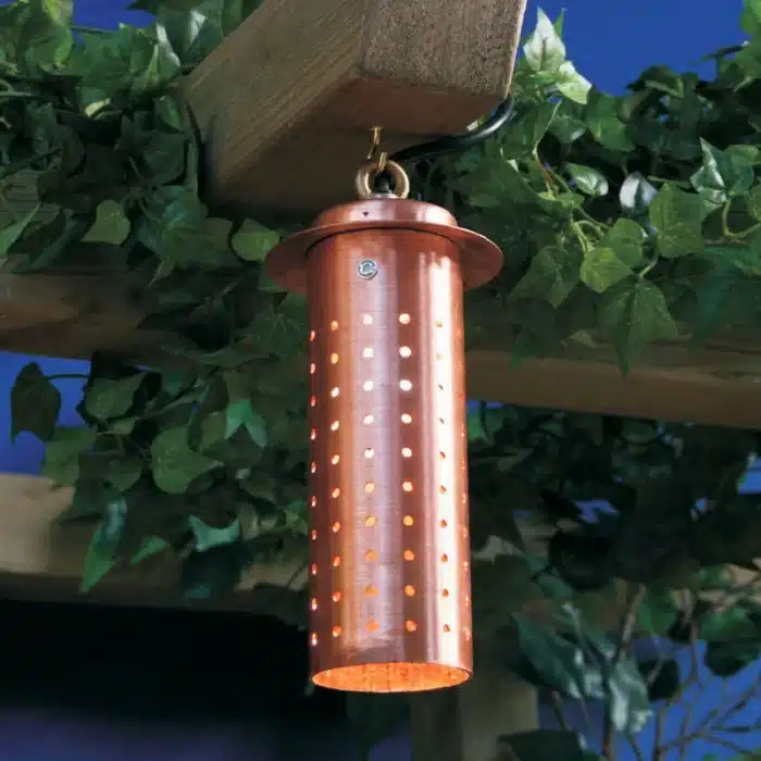 Natural Copper Outdoor Ceiling Light