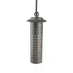 Rustic Brown Outdoor Ceiling Light