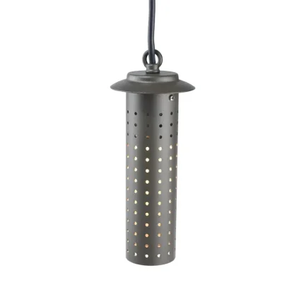 Rustic Brown Outdoor Ceiling Light