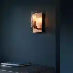 Copper Hammered Wall Light