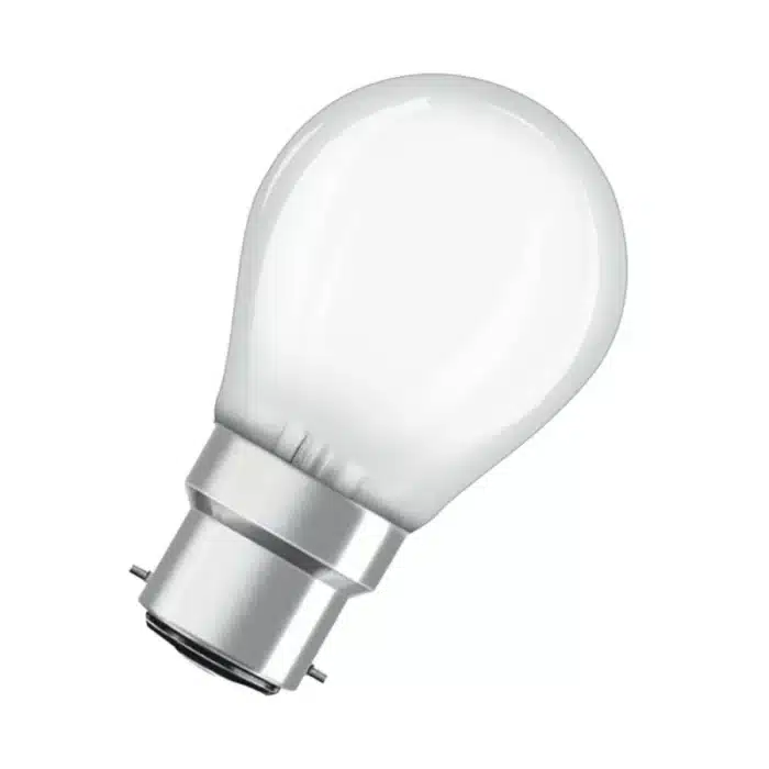 4W B22 Frosted Golf LED Bulb 2700K Dimmable